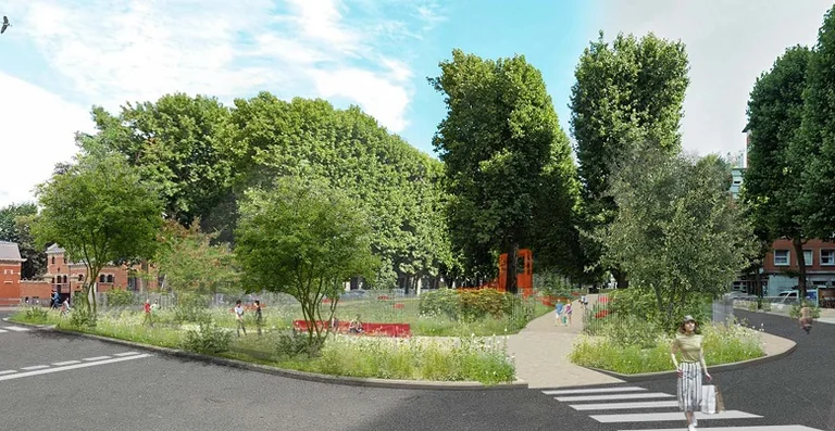 À Lille, une place très minérale va changer d’usage