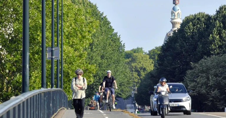À Nantes, la voiture recule et le vélo gagne du terrain