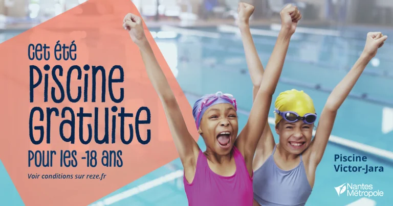 À Rezé, les mineurs peuvent nager gratuitement cet été