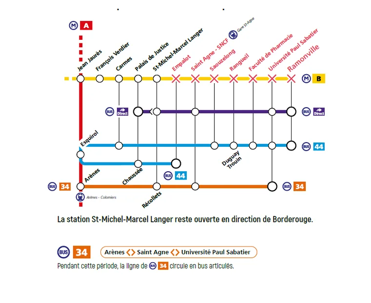 À Toulouse, plusieurs lignes de transport au ralenti cet été