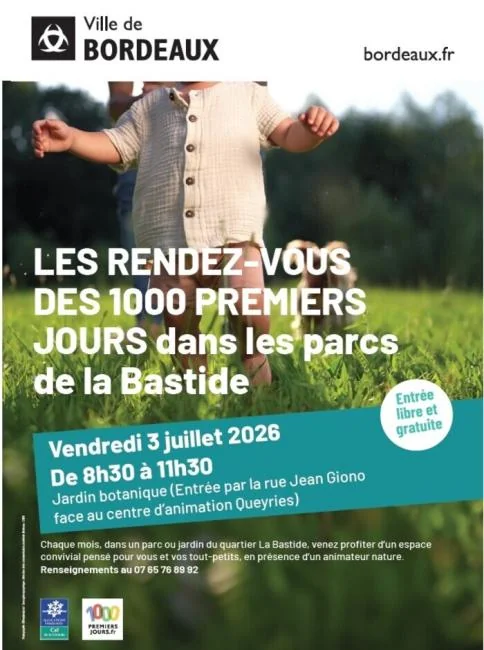 Bordeaux : une matinée gratuite pour parents et 0-4 ans