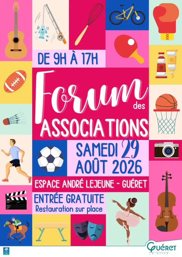 Forum des associations à Guéret : entrée libre et coup de pouce