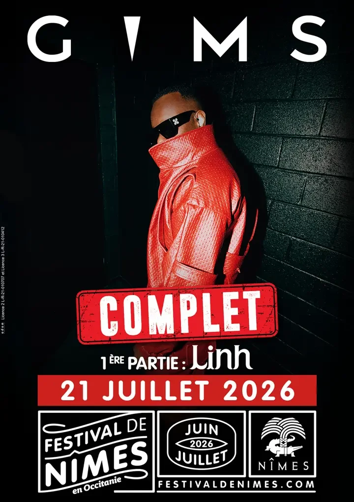 Gims à Nîmes : le concert du 21 juillet est complet