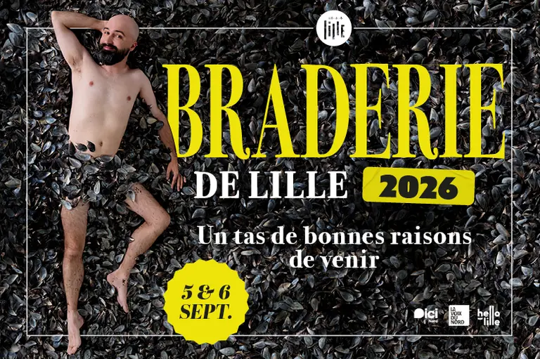 Lille : un visage familier s’invite sur l’affiche de la Braderie