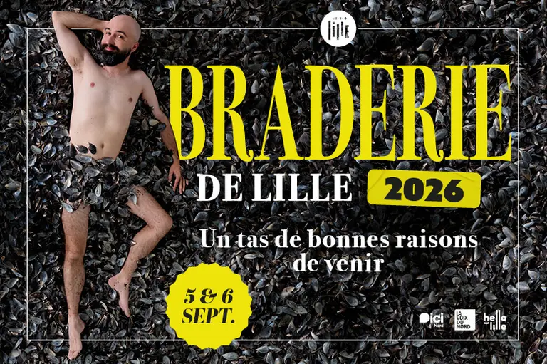 Lille : un visage familier s’invite sur l’affiche de la Braderie