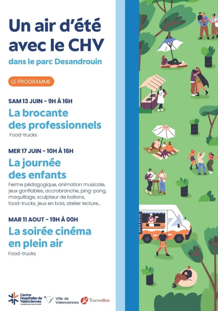 Un air d’été avec le CHV à Valenciennes dès le 13 juin