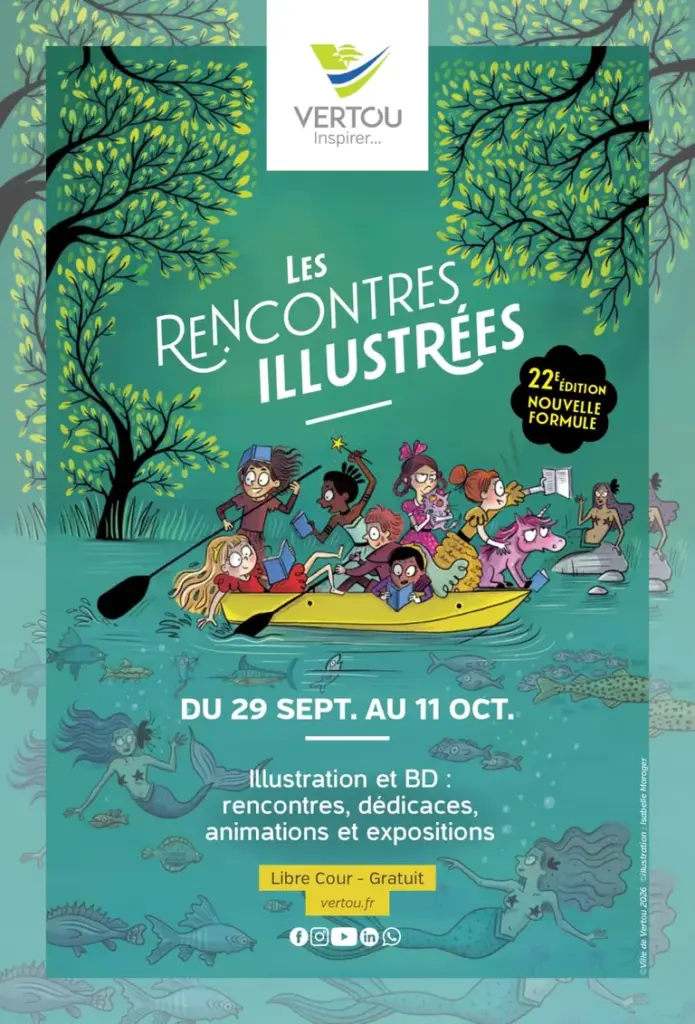 À Vertou, 13 jours d’ateliers aux Rencontres Illustrées