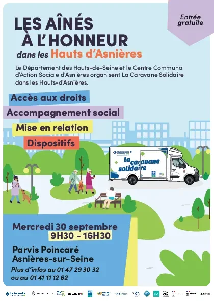 Asnières : la Caravane Solidaire s'installe à l'école Poincaré