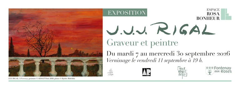 J.J.J. Rigal exposé à Fontenay-aux-Roses dès le 7 septembre